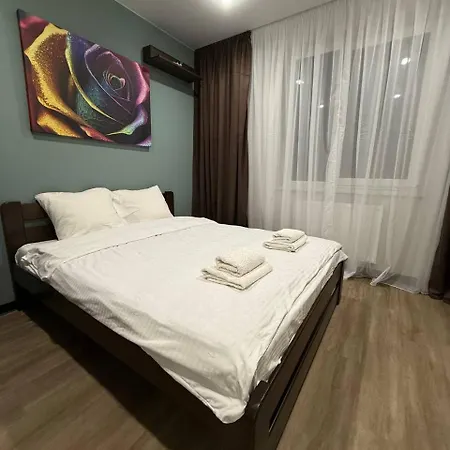 у львові на вулиці під голоском 15б 110 з чудовим видом на місто Appartamento