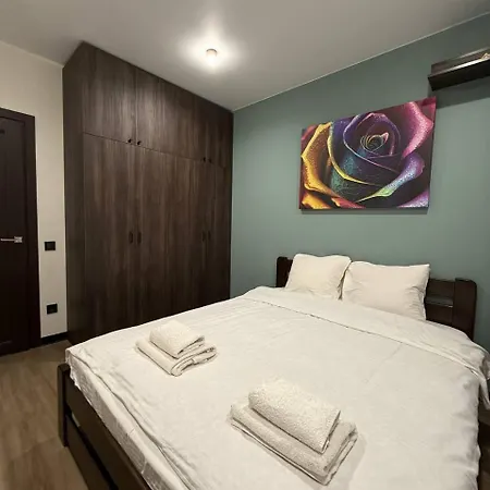 у львові на вулиці під голоском 15б 110 з чудовим видом на місто 아파트