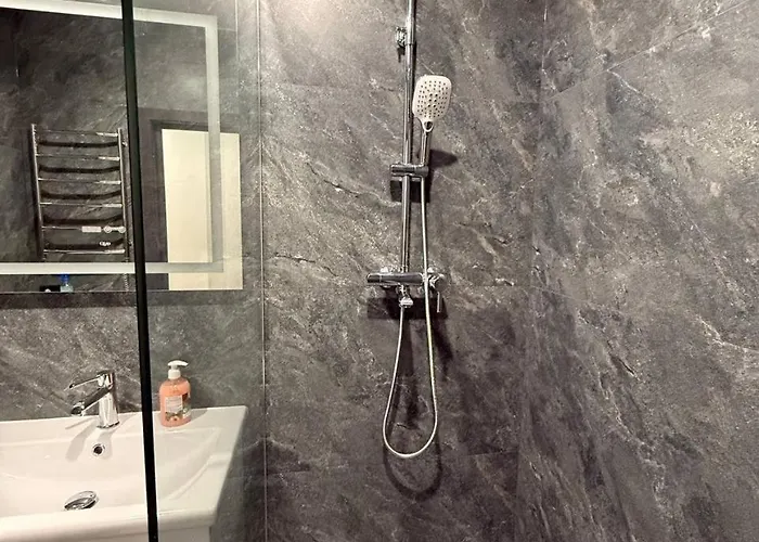 у львові на вулиці під голоском 15б 110 з чудовим видом на місто Apartamento Leópolis