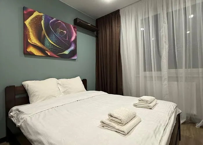 у львові на вулиці під голоском 15б 110 з чудовим видом на місто * リヴィウ