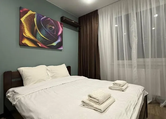 у львові на вулиці під голоском 15б 110 з чудовим видом на місто Apartamento *