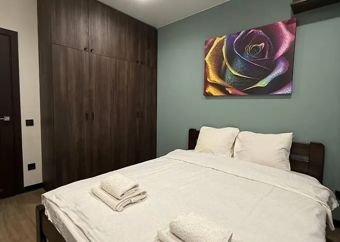 у львові на вулиці під голоском 15б 110 з чудовим видом на місто アパート リヴィウ