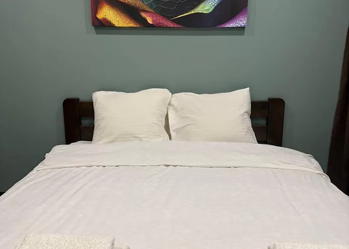 公寓 у львові на вулиці під голоском 15б 110 з чудовим видом на місто 利沃夫