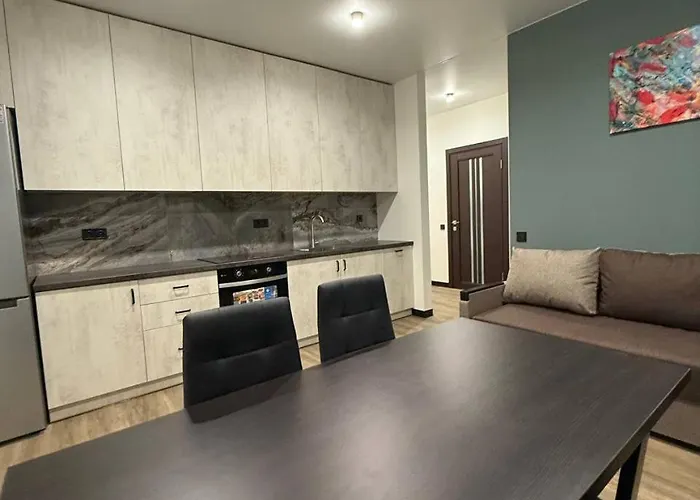 у львові на вулиці під голоском 15б 110 з чудовим видом на місто * リヴィウ