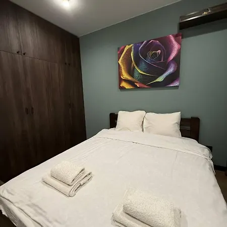 у львові на вулиці під голоском 15б 110 з чудовим видом на місто Apartament Lwów